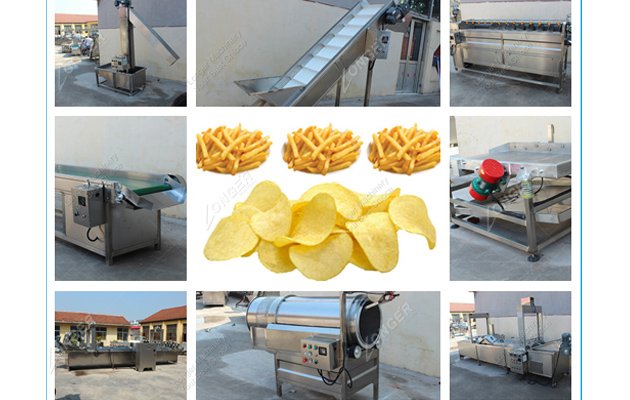 Potato Chips Production Line|Automatic Potato Chips Processing Line|Commercial Potato Chips Making Line