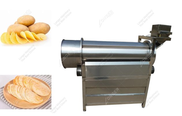 Potato Chips Octagonal Drum Seasoning Machine|Potato Chips Flavor Machine|Stainless Steel Potato Chips Seasoning Equipment