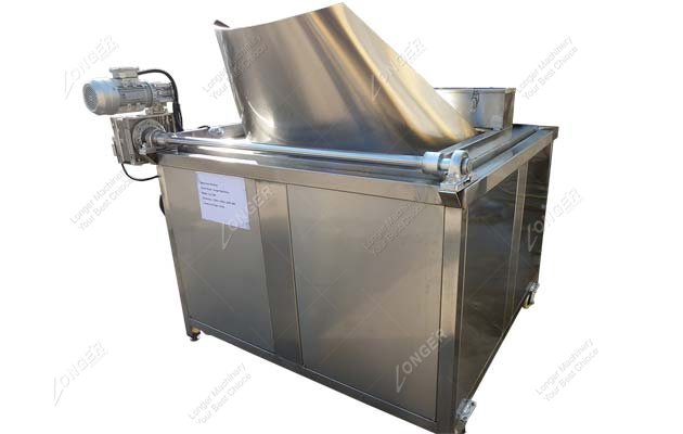 Automatic Peanut Frying Machine|Stainless Steel Groundnut Fryer|Coated Peanut Frying Machine