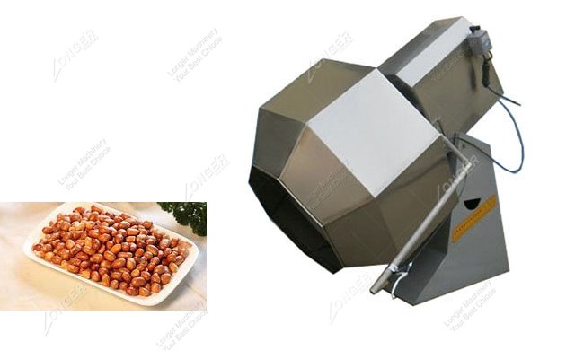 Automatic Peanut Seasoning Machine|Peanut Flavoring Machine|Octagonal Drum Seasoning Machine