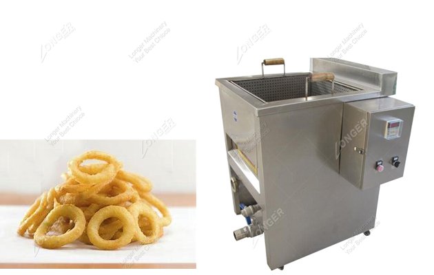 automatic onion ring frying machine
