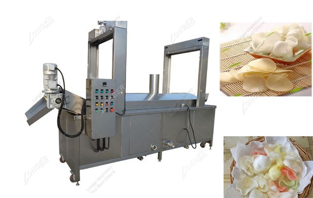 automatic continuous frying machine