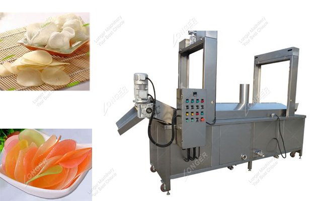 continuous frying machine