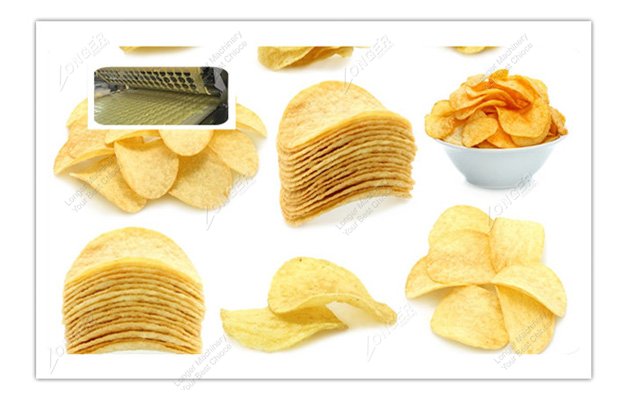 commercial potato chips making machine