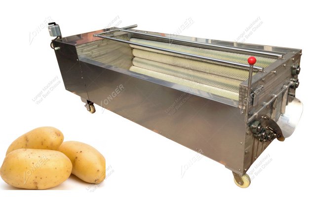 commercial potato cleaning machine