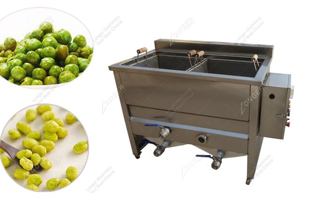 automatic green beans frying machine