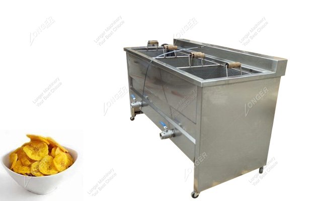 automatic banana chips frying machine