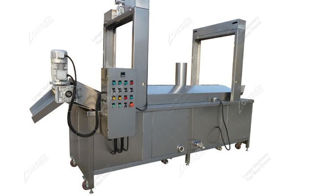 commercial continuous frying machine